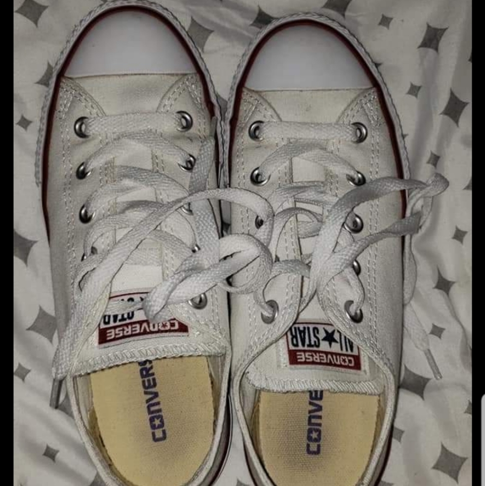 White Converse